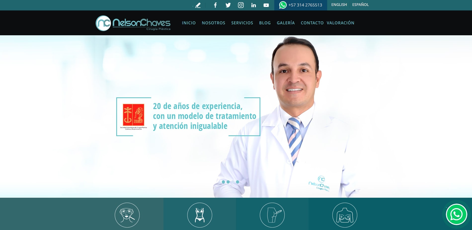 Dr. Chaves — sitio web médico